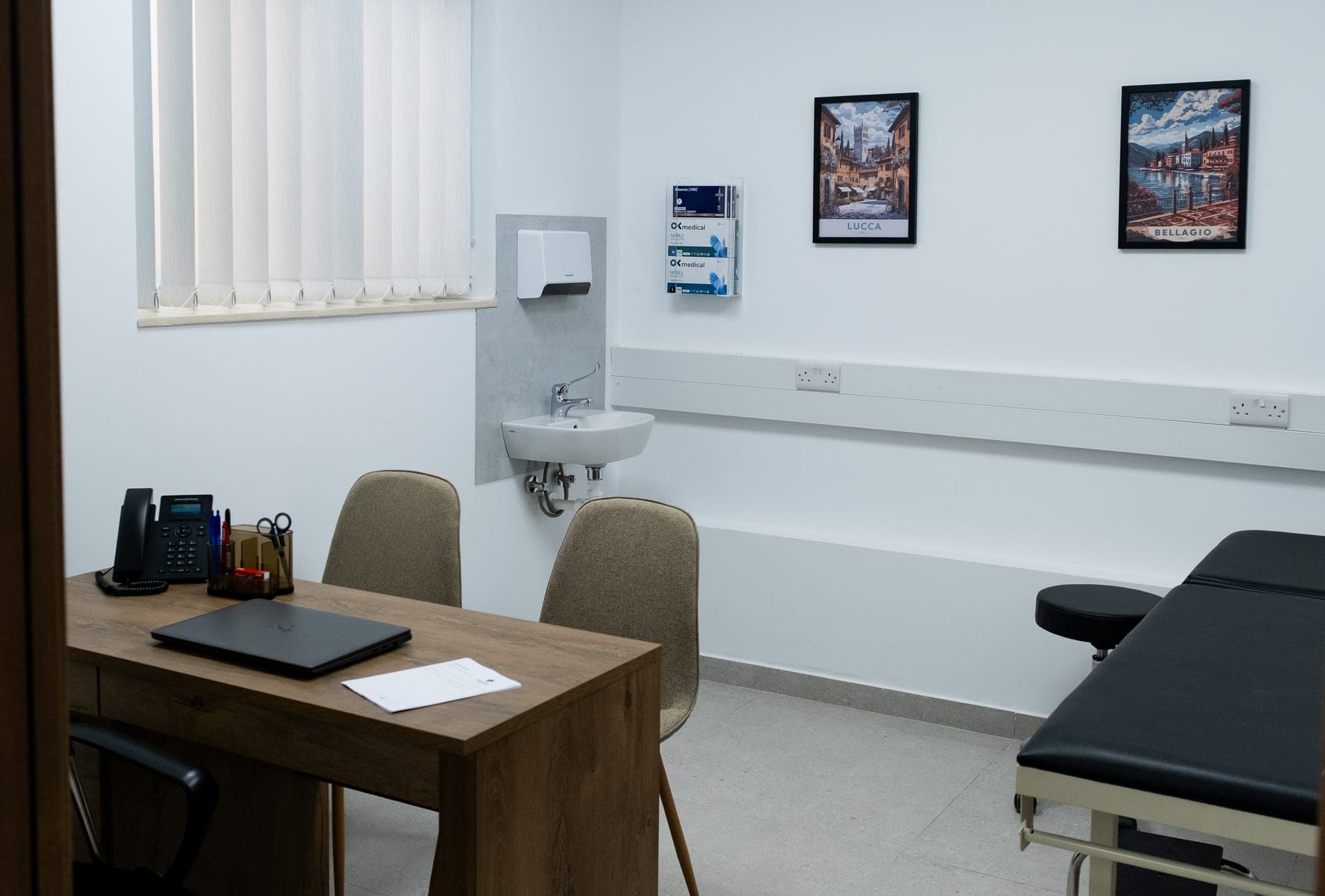 Modern clinic interior
